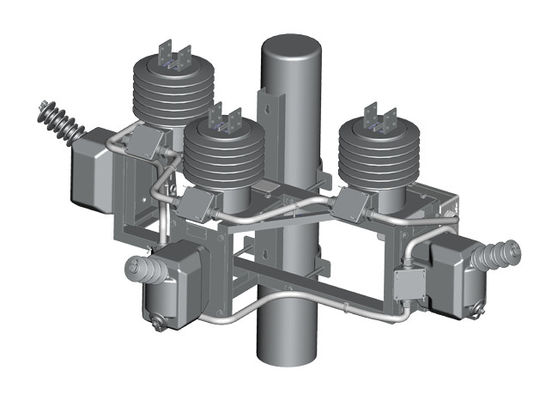Middelgrote Voltage36.5kv Kolom Opgezette Metende Doos 2VT 2CT