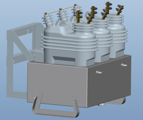 MV Lucht3vt 800A 17.5kV Pool zette Metende Doos op